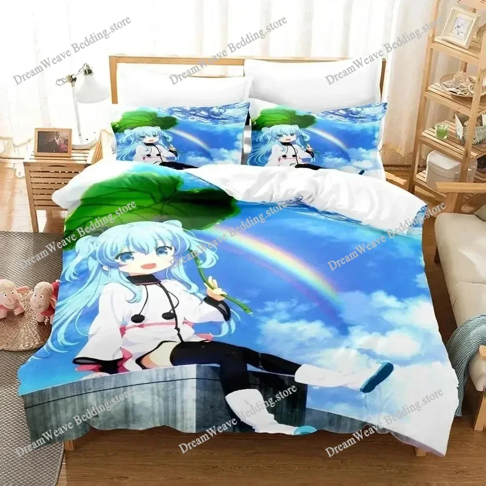 

Anime Sora No Method Celestial Method Bedding Set Boys Girls Twin Queen Size Duvet Cover Pillowcase Bed Kids Adult Luxury Gift