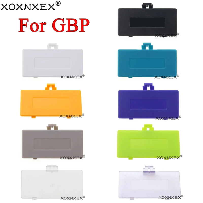 XOXNXEX 1Pcs แบตเตอรี่สำหรับ GameBoy พ็อกเก็ตแบตเตอรี่ฝาปิดกรณีสำหรับ GBP คอนโซล