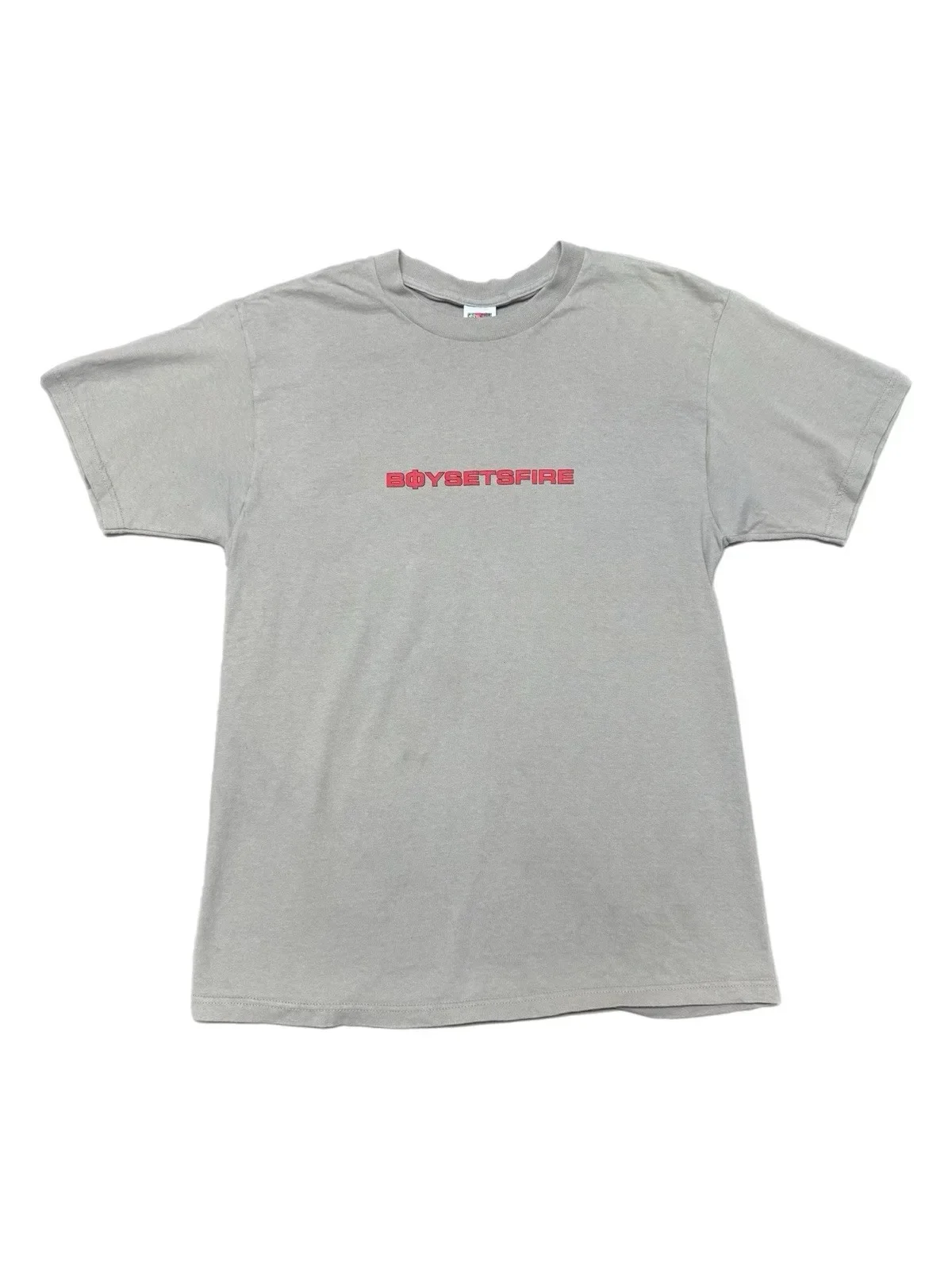 Vintage Y2k Rare BOY SETS FIRE After The Eulogy Camisa L banda Emo