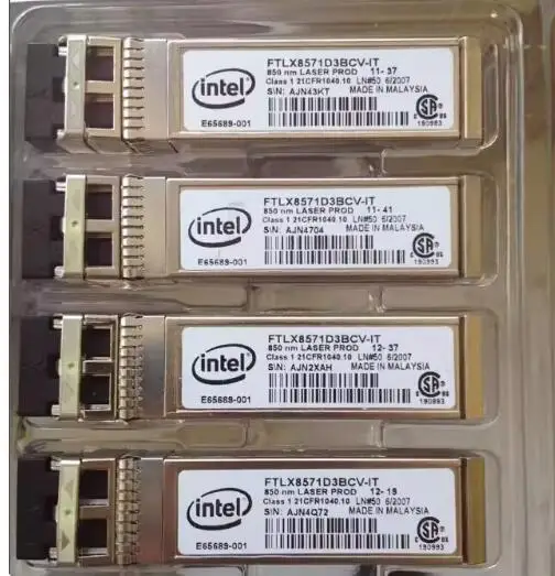 Intel FTLX8571D3BCV-IT 10G 850nm SFP+optical module X520/X710 network card available