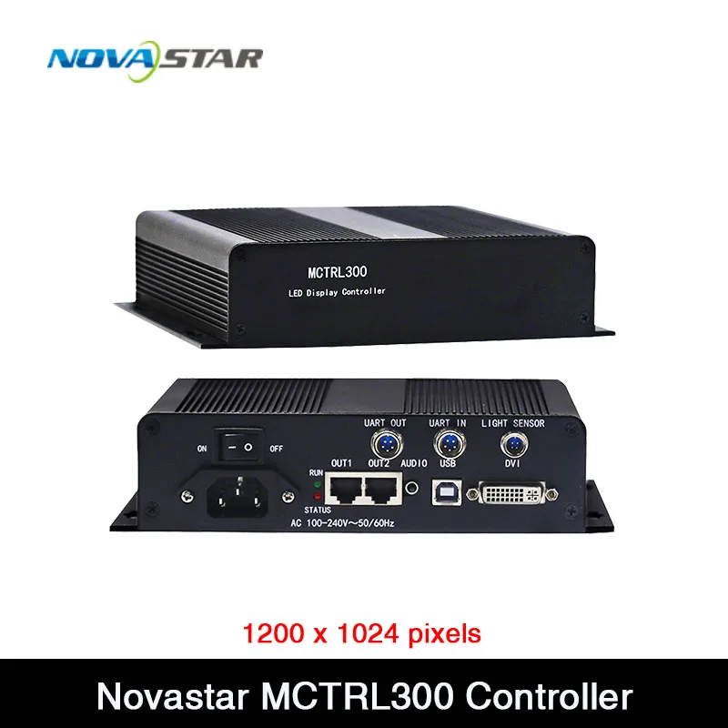 Novastar MCTRL300 Display LED colorido Caixa de envio funciona com cartão de recepção MRV412 MRV416 MRV208-1