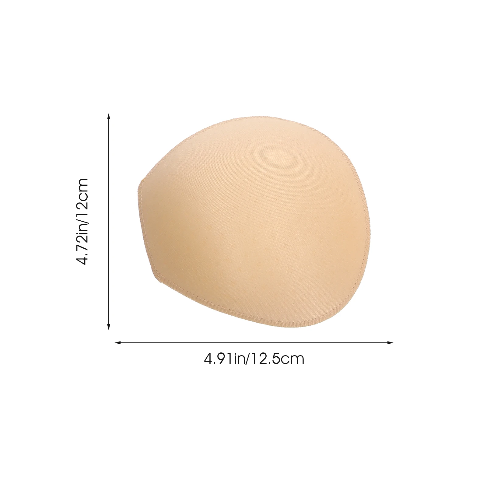 

3 Pairs Breast Pad Inserts Sponge Bra Padding for Women Sports Bras Yoga Bikini Black Beige White Reusable Thick Anti-slip