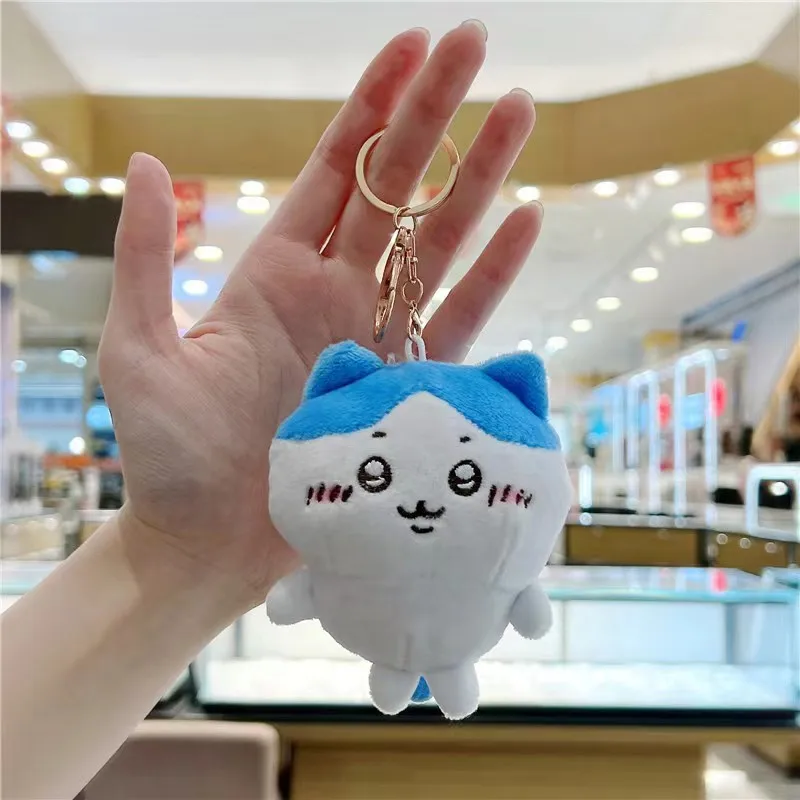 Miniso Cartoon Chiikawas Hachiwares Usagis 11Cm Plush Doll Keychain Pp Stuffed Cute Plush Doll Pendant Decoration Gift