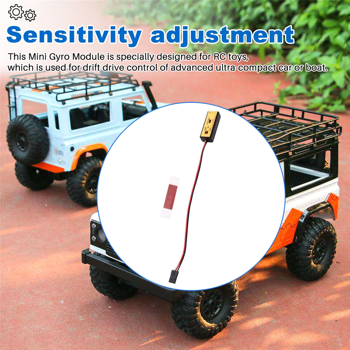 Mini Gyro Module is Specially Designed for Small Cars and Ships PartsJAS