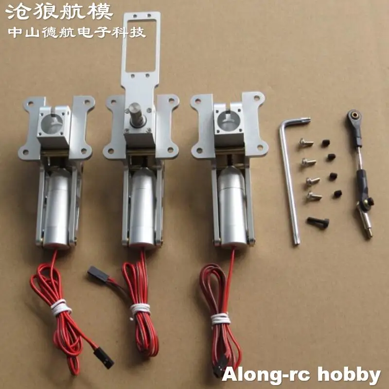 RC Airplane Model EDF Jet Aircraft Part JP Hobby ER150 V1 V2 Alloy Electric Retracts Landing Gear For 12-17KG 120mm EDF Models