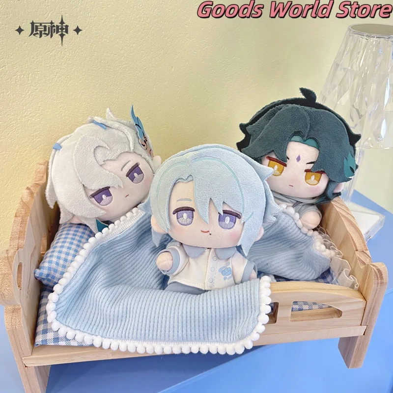 Original Xiao Tighnari Ayato Neuvillette Kinich Keychain Pillow Model ornament storage bag Genshin Impact Cosplay Costume Gift