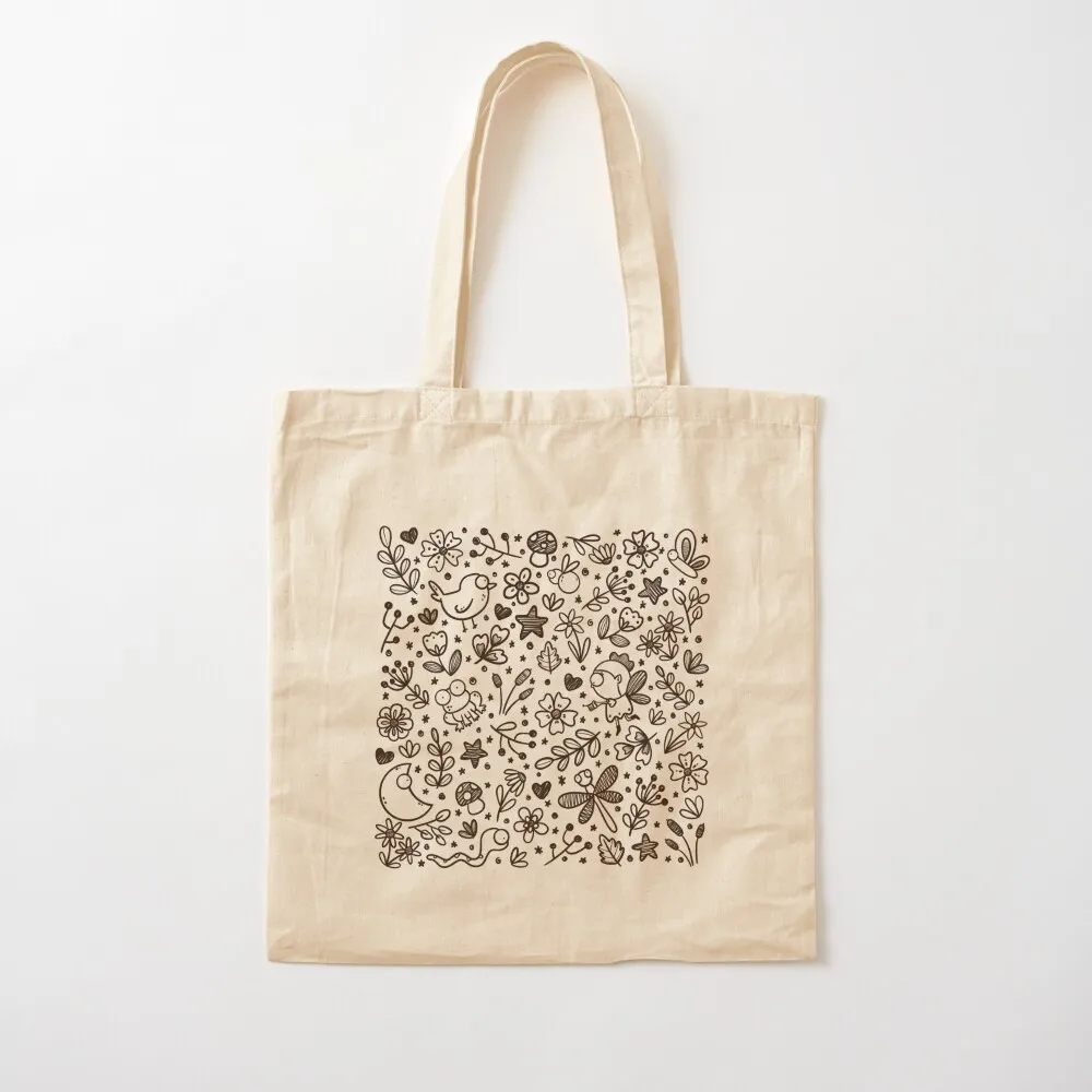 

Forest Doodle Tote Bag Gift bags Canvas Canvas Tote Bag
