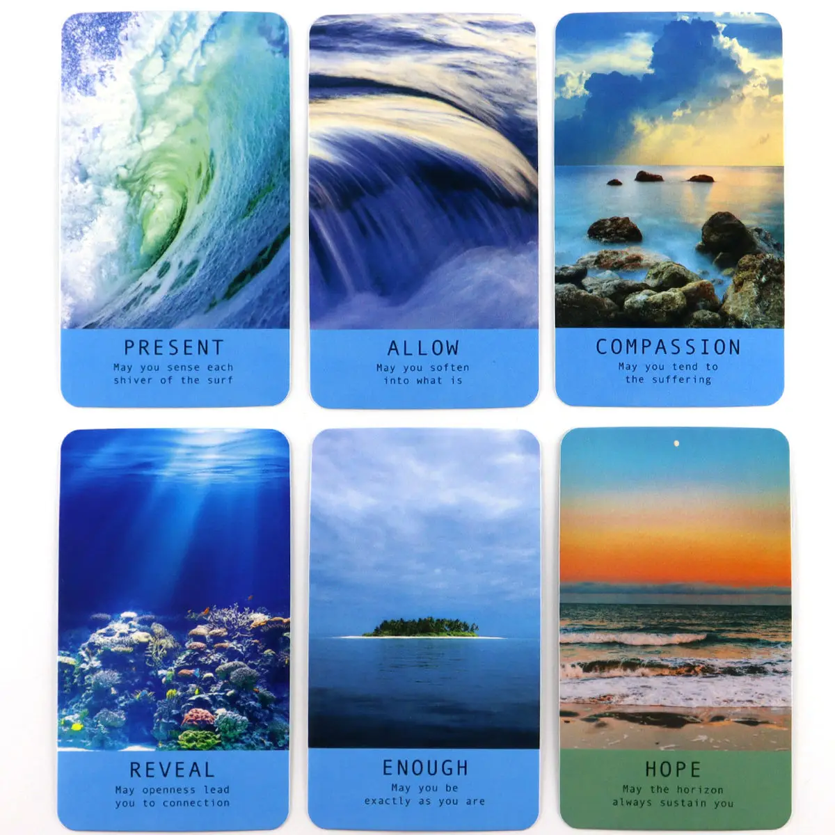 Sea Soul Journeys Oracle Card,Philosophical Healing Landscape Card