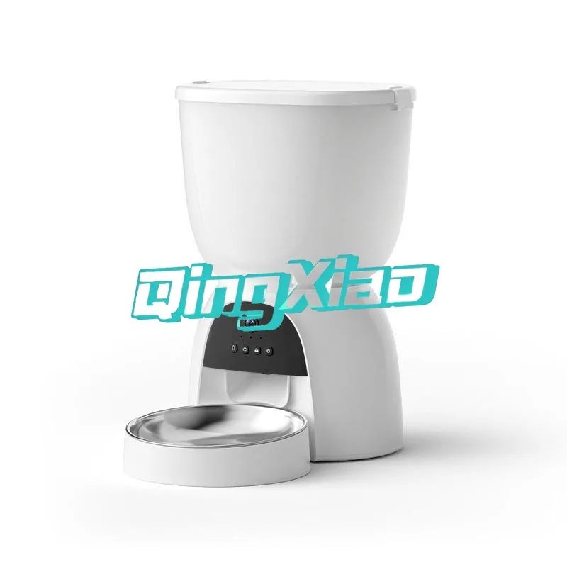 

Smart Pet Feeder With Timer For Cats Dogs Automatic Cat Food Dispenser Remote Controlled Timed Feeding For Pets Supplies
