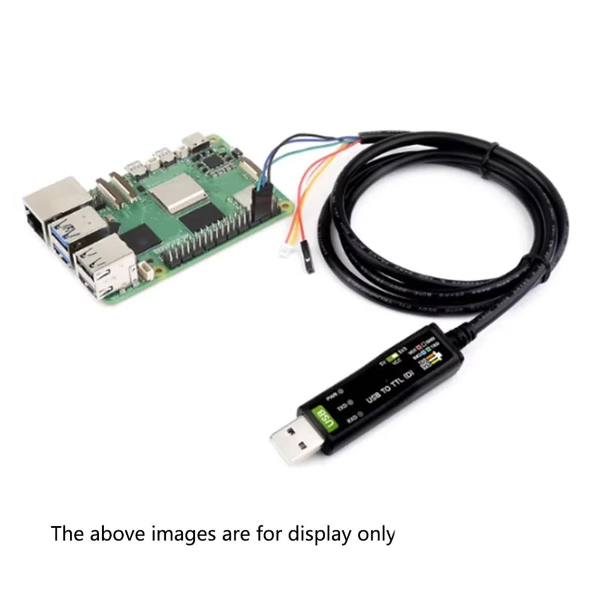 DTD2108-HOT-Industrial Grade USB to TTL(C) Serial Cable 6PIN Loose-Head Interface Original FT232RNL Protection Circuit