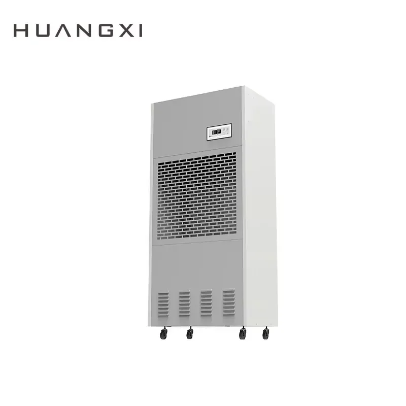 8kg h Industrial Dehumidifier Large Capacity Warehouse Greenhouse Moisture Remover Commercial Damp Dryer for Basement Garage