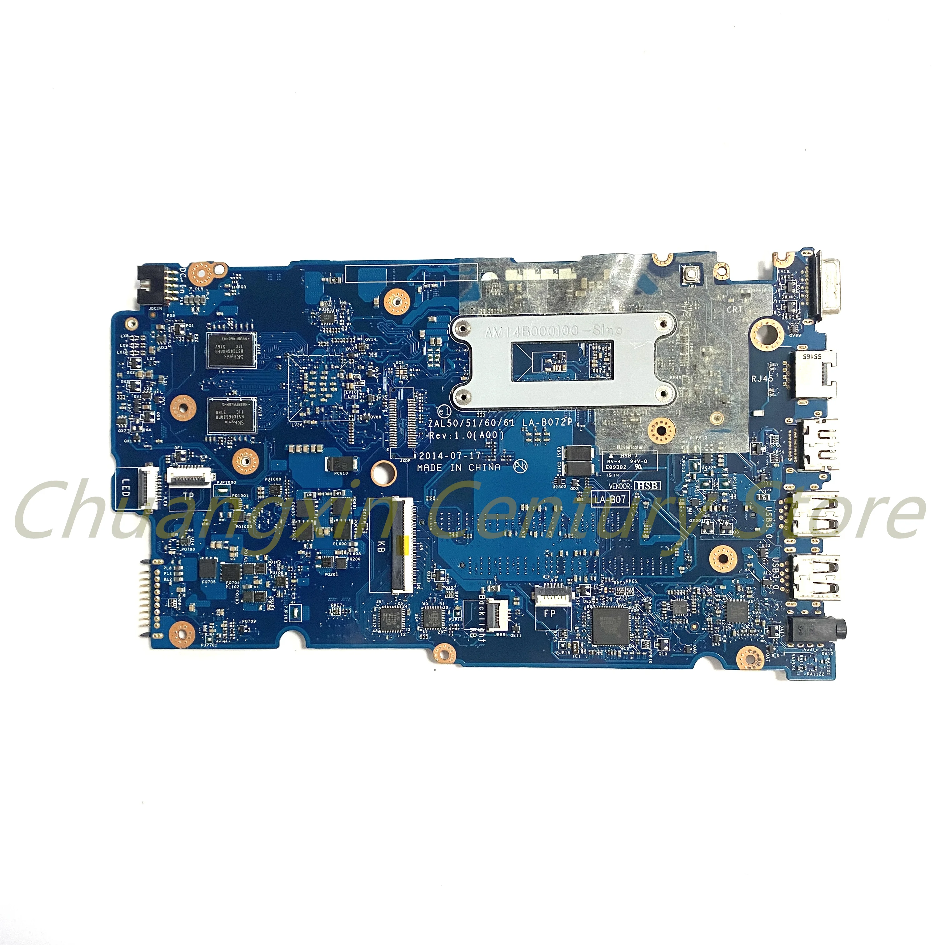 For Dell Latitude 3450 3550 laptop motherboard ZAL50/51/60/61 LA-B072P with I3-5005U I5-5200U I7-5500U CPU 2GB 100% Tested Work