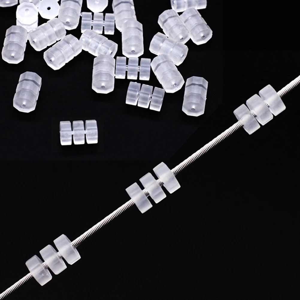 

50pcs Silicone Bike Brake Cable Protector Donuts Bicycle Cable Repair Accessories For Mountain Road Bikes Durable Weatherproof