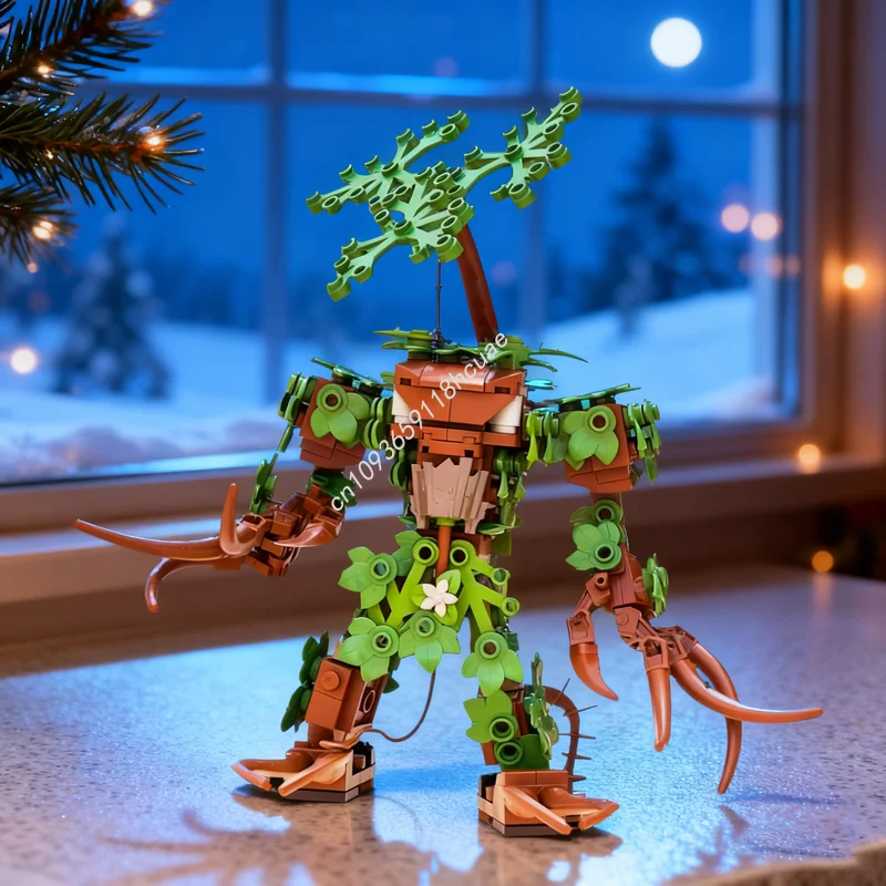 

233pcs MOC Treestub A Mount Night Protector Model Building Blocks Construction Assemble Brick Kids Christmas Gifts Toys Birthday