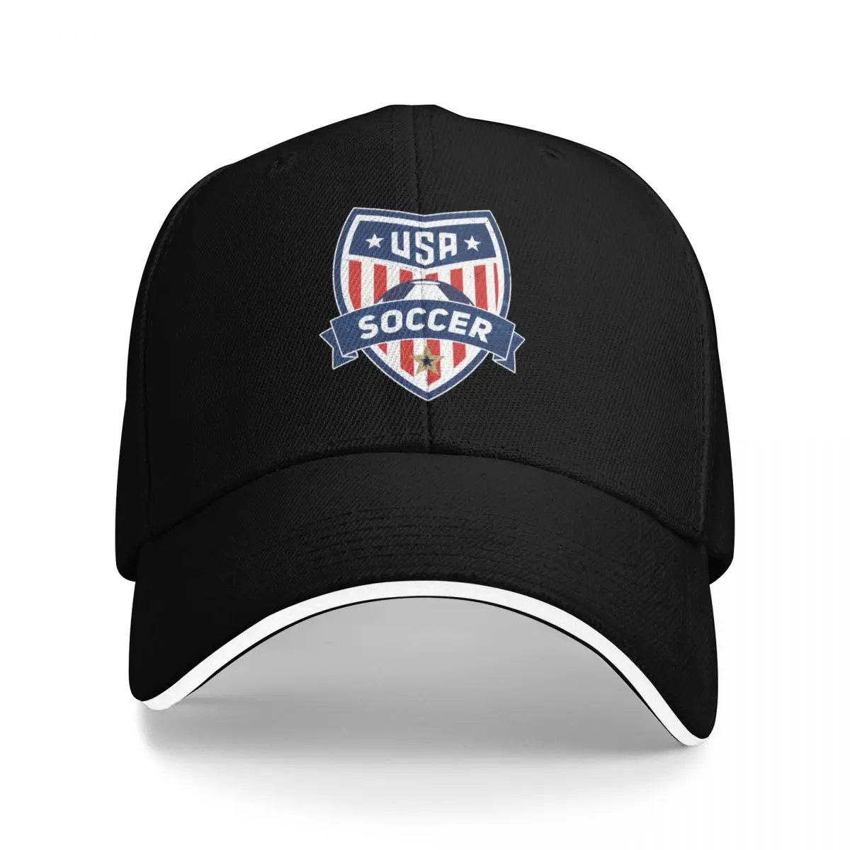 

USA Soccer Crest #4 - USA Soccer Team Baseball Cap birthday beach hat Mens Women's