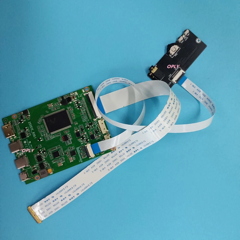 

EDP Controller board 2K for B133HAN03.2 B133HAN03.3 B133HAT02.0 1920X1080 Micro USB Type-c Mini HDMI-compatible Panel LCD LED