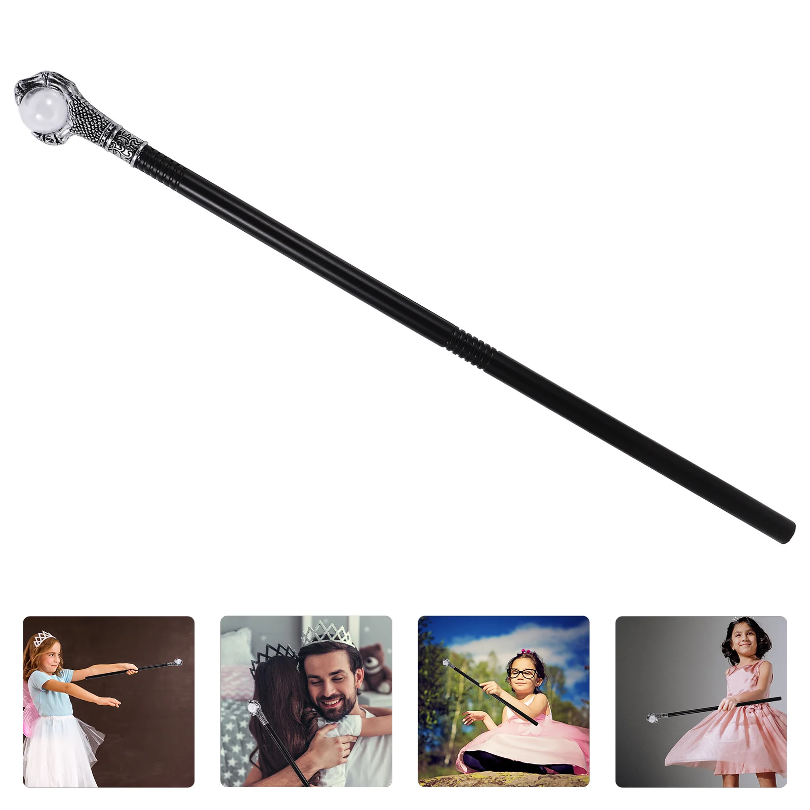 

Claw Cane Prop Punk Style Halloween Walking Stick For Cosplay Party Decor Halloween Supplies Cane Ornament Dress Up