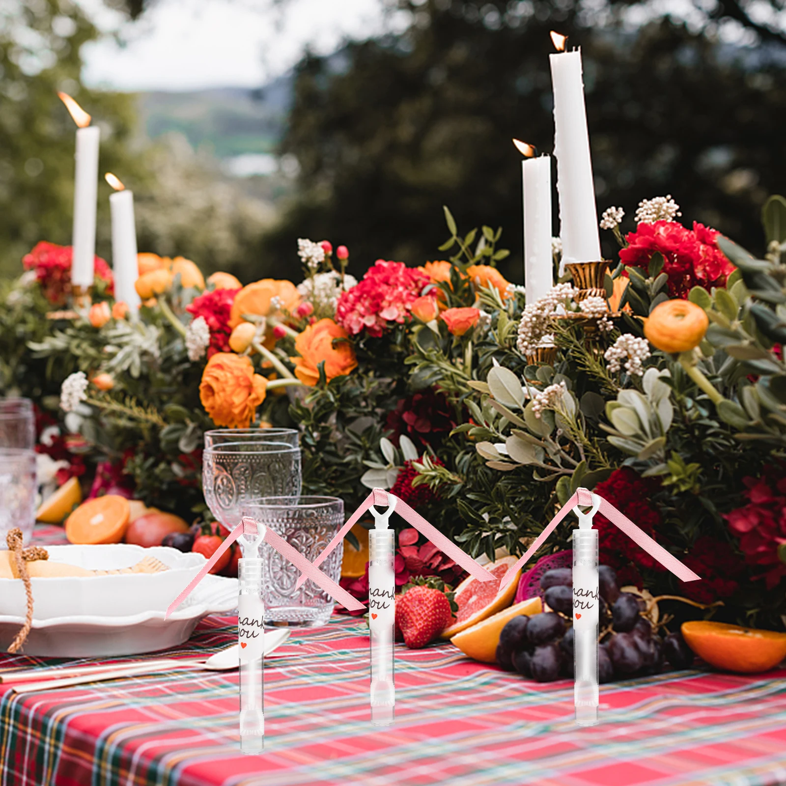 Bouteille à bulles d'amour, baguettes en forme de cœur, jouet d'été pour mariage, Mini saint-valentin, 3 pièces