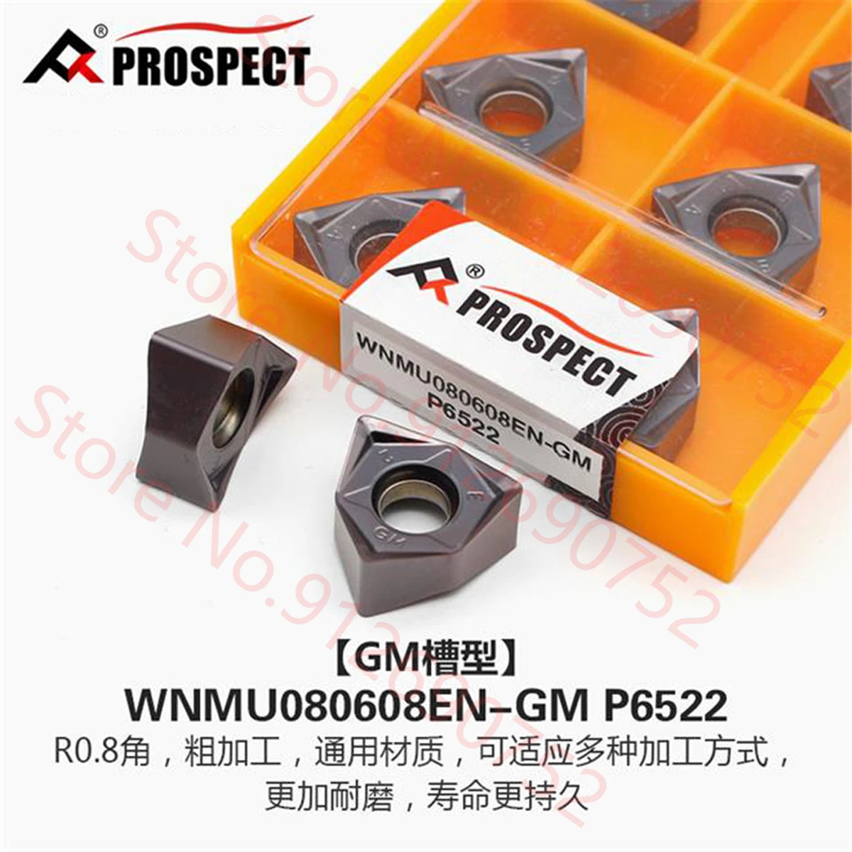 

Твердосплавные пластины PROSPECT WNMU080608EN-GM P6215H K5115 P6205 P6522 P7320 P8080 WNMU
