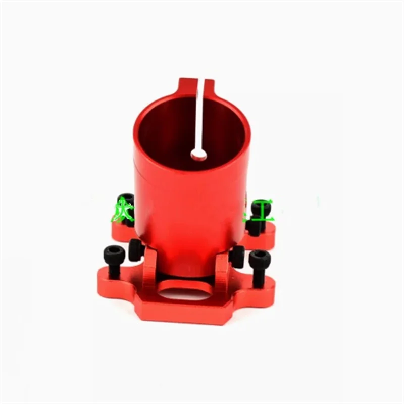 Aluminum alloy multi-axis tripod fixed connection base suitable for 16mm carbon tube aerial photography