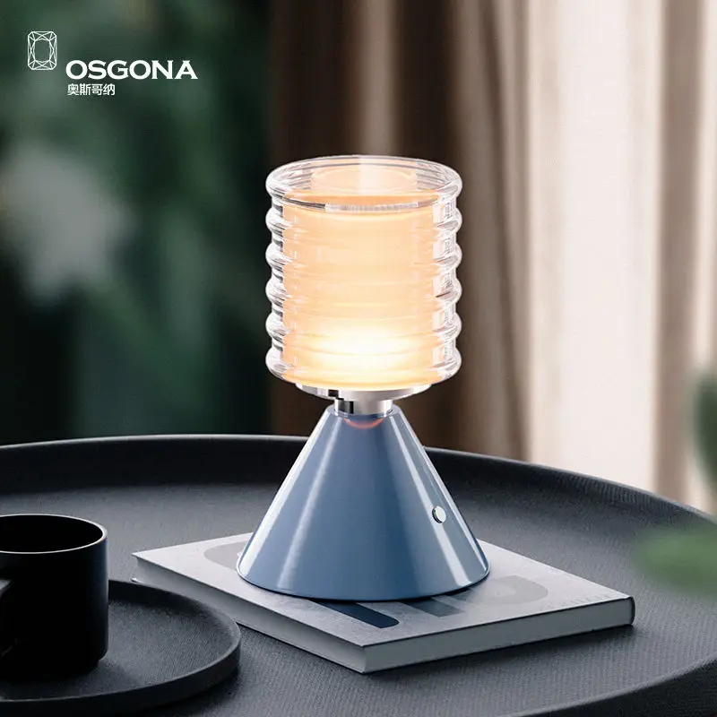 

Настольная перезаряжаемая настольная лампа для спальни, прикроватный маленький ночник для гостиной, офиса, простой атмосферный свет