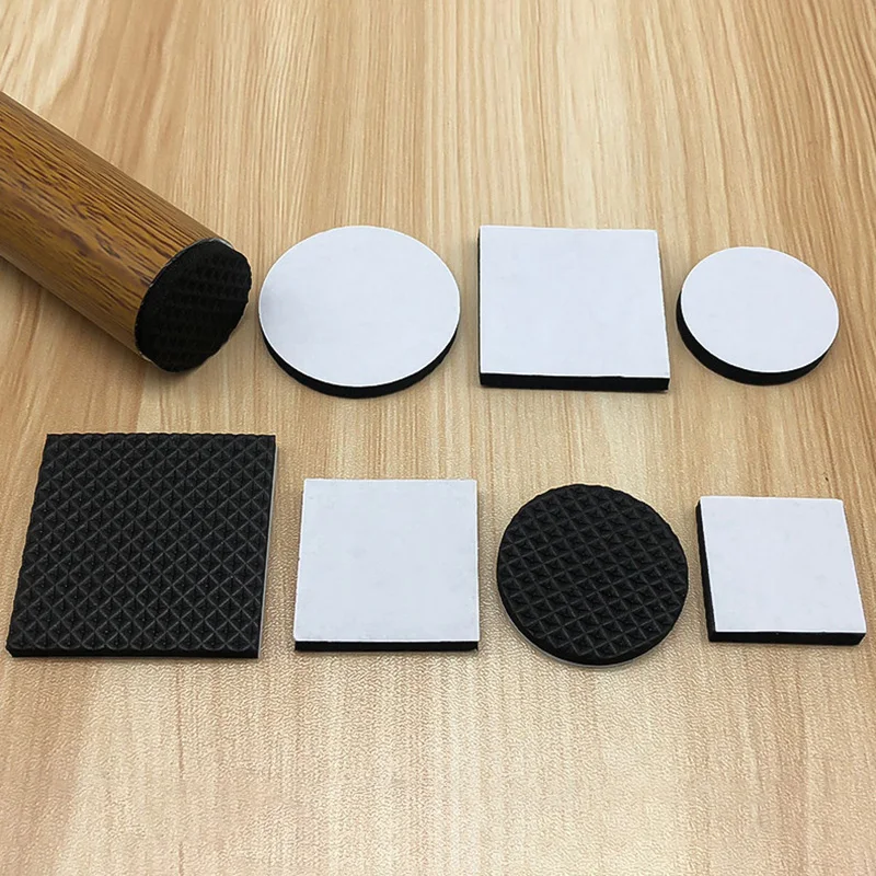 10-50Pcs Self Adhesive Furniture Leg Feet Protector Pad EVA Anti-Skid Mute Pad DIY Resistant Furniture Feet Floor Protector Pads