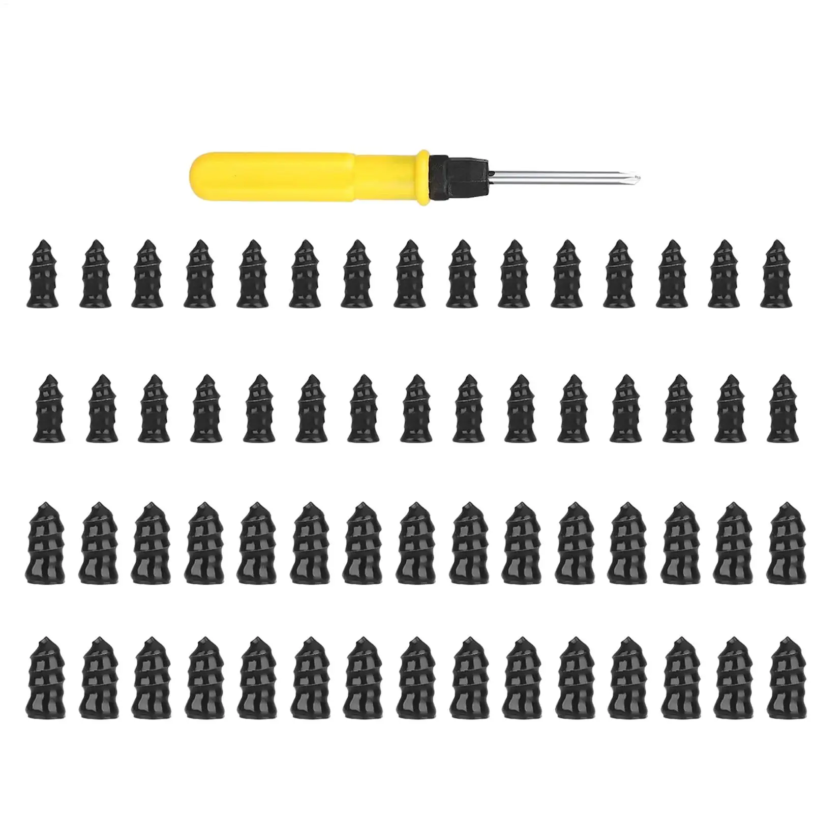 

Tire Repair Nail Tire Puncture Repair Studs Spikes With Screwdriver Wheel Plugs Puncture Tool Studs For Auto Car Truck Sedan