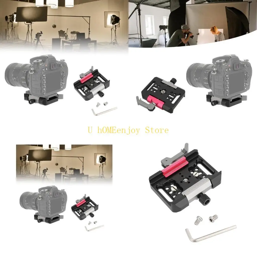 b0kf-base-connexion-en-alliage-d'aluminium-base-a-degagement-rapide-double-standard-panneau-d'installation-rapide