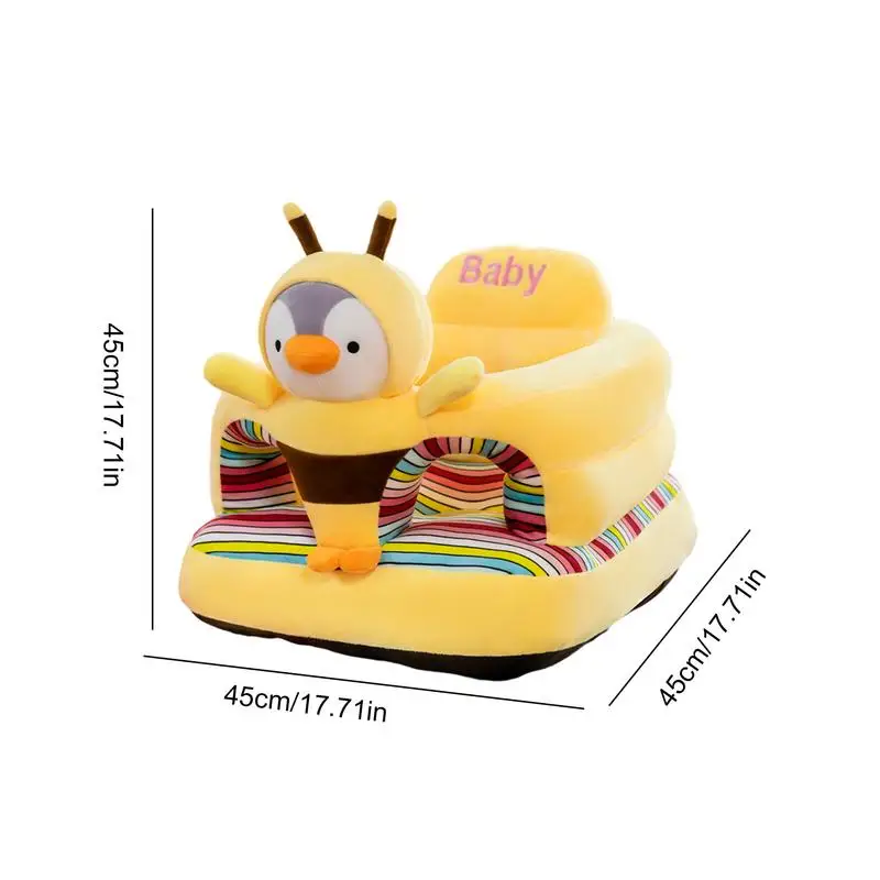 Toddler Sofa Toys Animal Shaped Sofa Support Sitting Seat For Toddler Soft And Comfortable Toddler Sit Up Chair Sofa Chair For