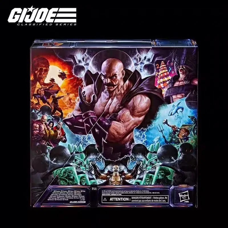 

Original Hasbro G.I. Joe Classified Series DR.MINDBENDER Anime Figure Collection Toys Ornaments