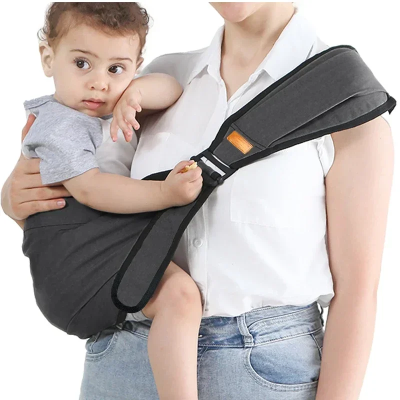 Tas gendong bayi Universal, empat musim, tas gendong bayi, tali selempang, sabuk pembungkus anak, tali tarik Frontal