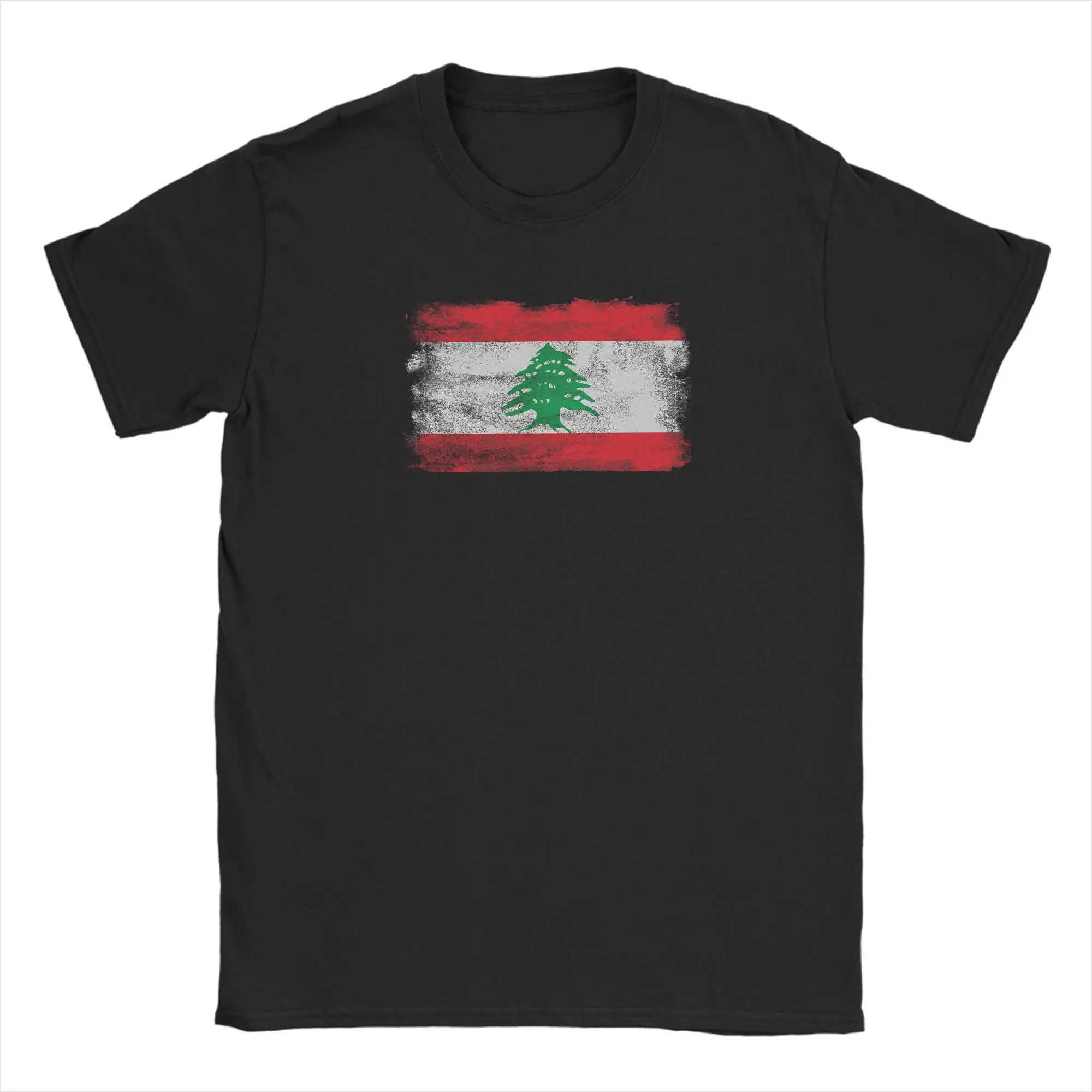 Lebanon T-Shirt Summer  Fashion T Shirts Cotton O Neck Oversized Top Tees Short Sleeve Vintage Tops,