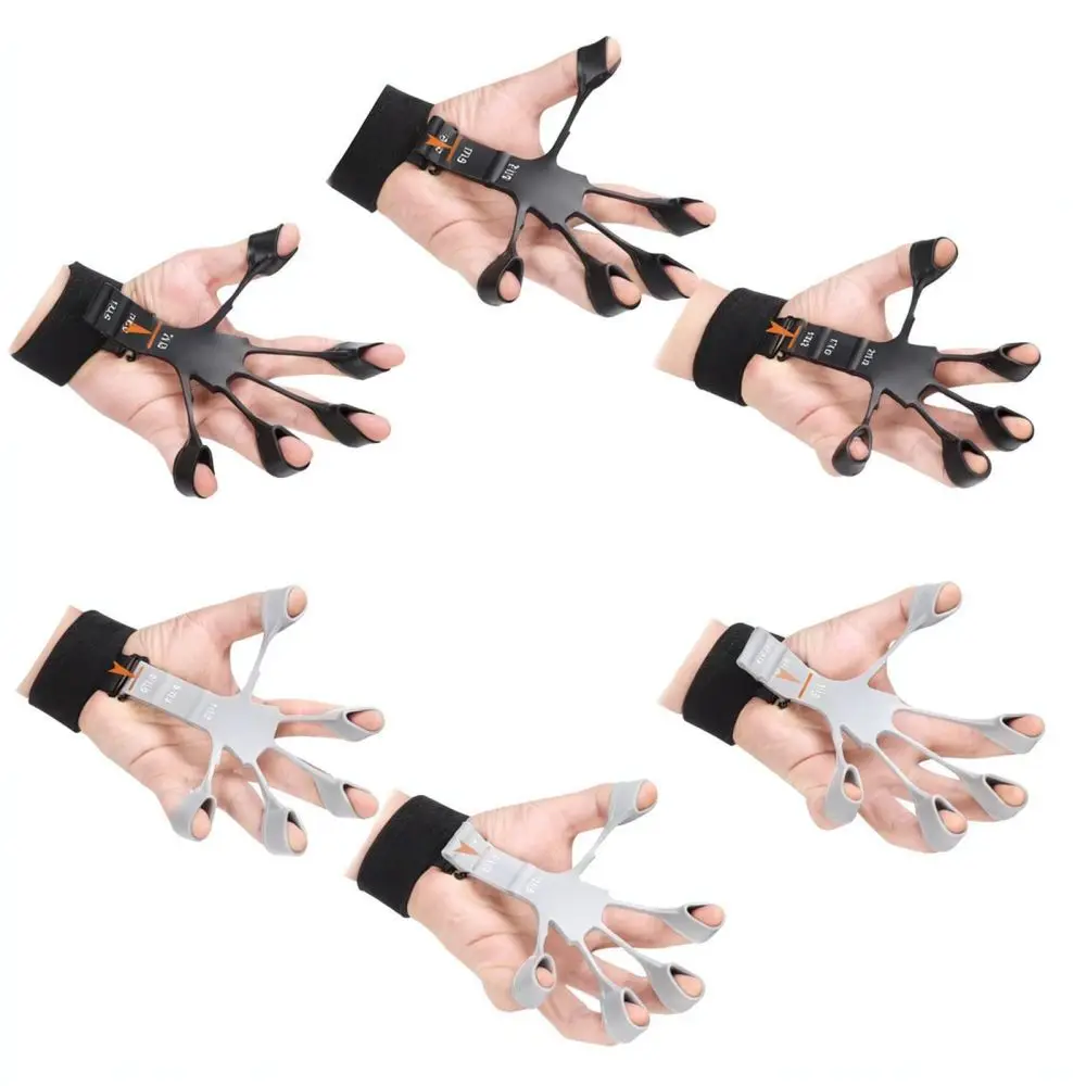 Silicone Finger Resistance Stretcher Hand Exerciser Grip Strength Training Equipment For Athletes Basketball Sport