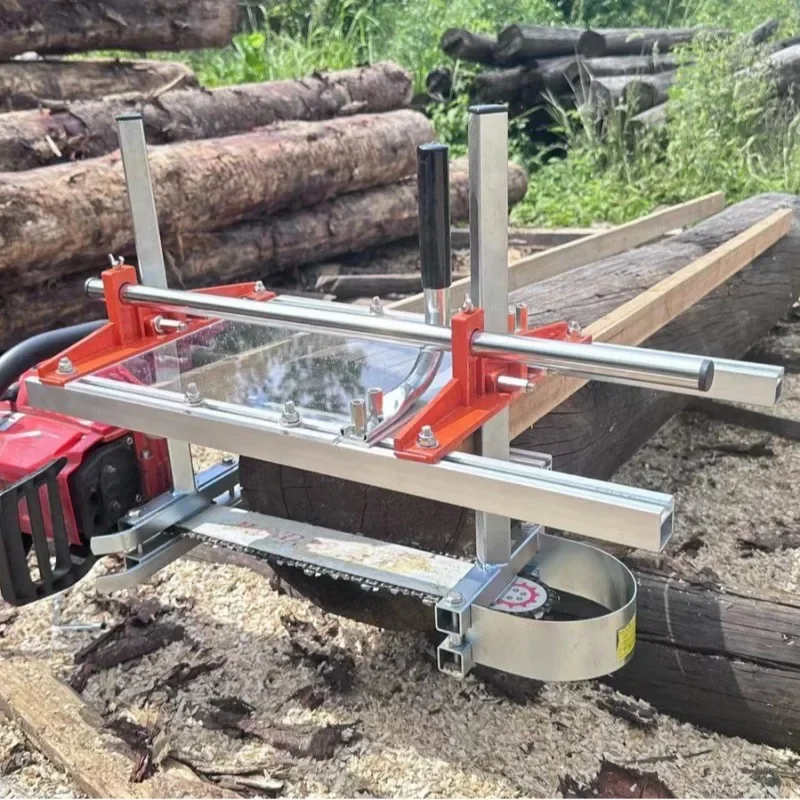 Open frame, chainsaw chain saw auxiliary frame