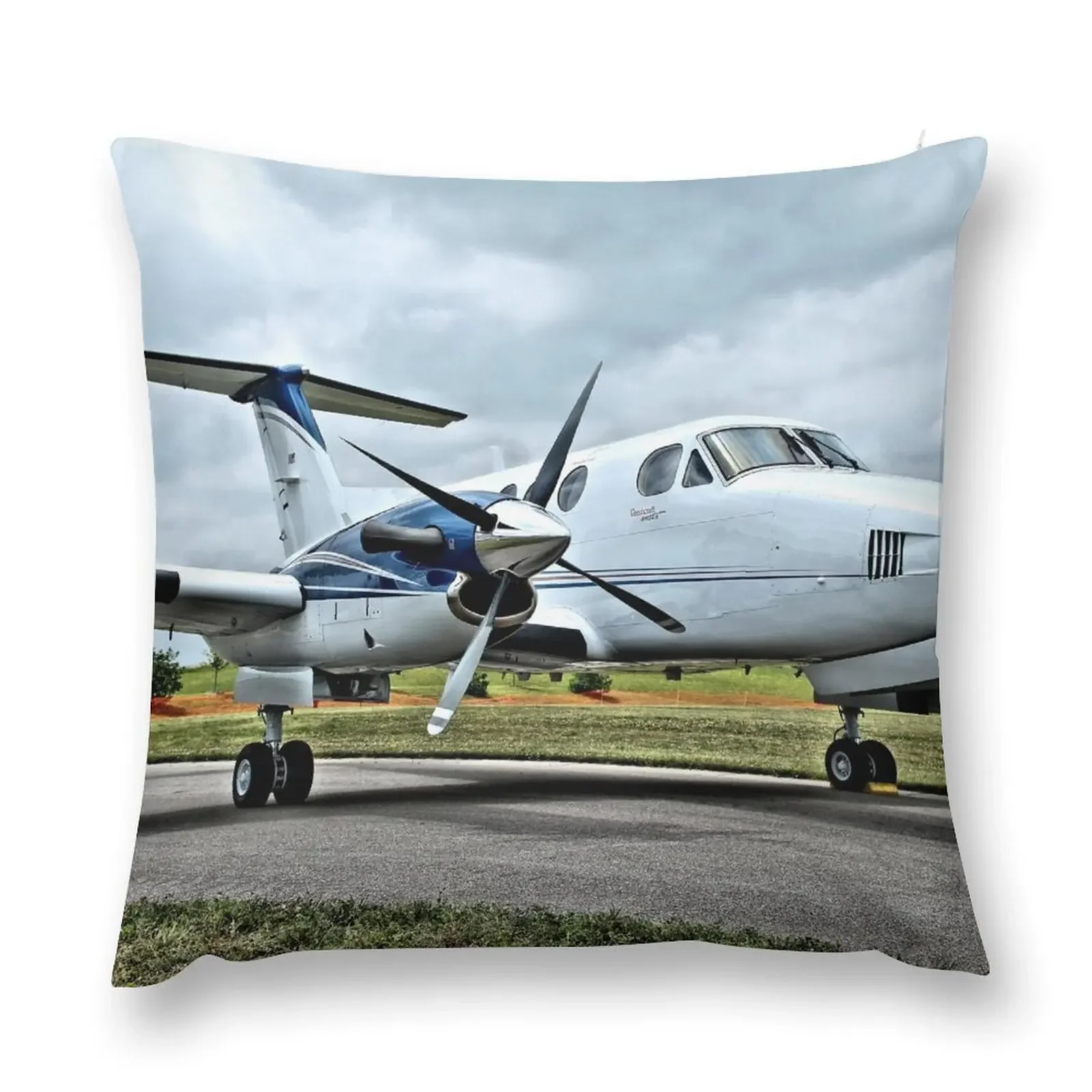 

Beechcraft King Air 2 Throw Pillow pillow pillowcase Cushions For Sofa Bed pillowcases Christmas Pillow