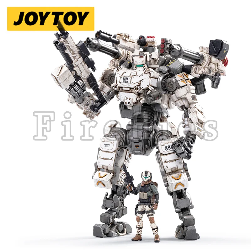 1/25 JOYTOY Action Figure Mecha Steel Bone Versão Branca Anime Coleção Modelo Brinquedo Para Presente
