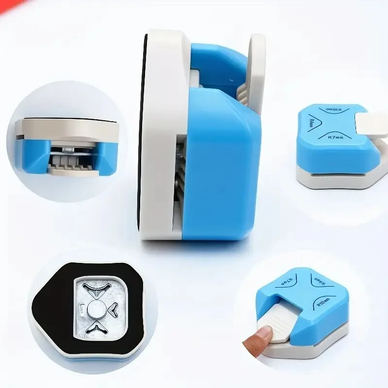 Drei-in-eins Corner Rounders Corner Embosser Corner Cutter, DIY Photo Card Visitenkartenschneider Rundschneider Papierschneider