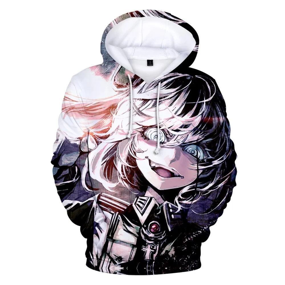 

Tanya The Evil Hoodie Men's and Women's Saga, Anime Sweatshirts, Hip Hop Clothes, 3D Personality, Fashion, Girl, Boy