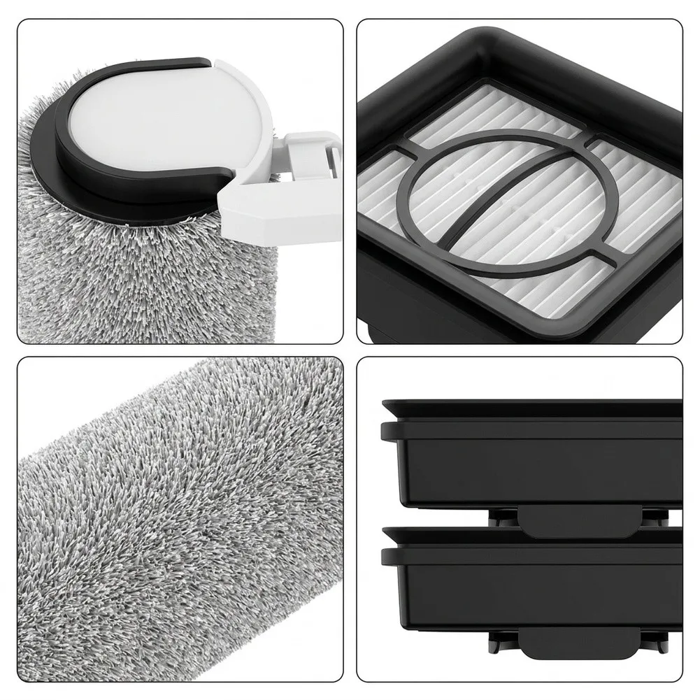 As Shown Roller Brush Set Vacuum Cleaner Maintenance Kit Cleaning Replacement Parts Waterproof Material Construction