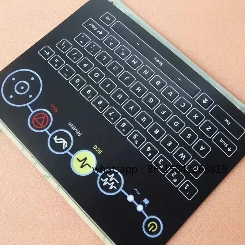MAC 2000 Electrocardiograph Key Board Switch Panel Key Membrane Main Board Keyboard