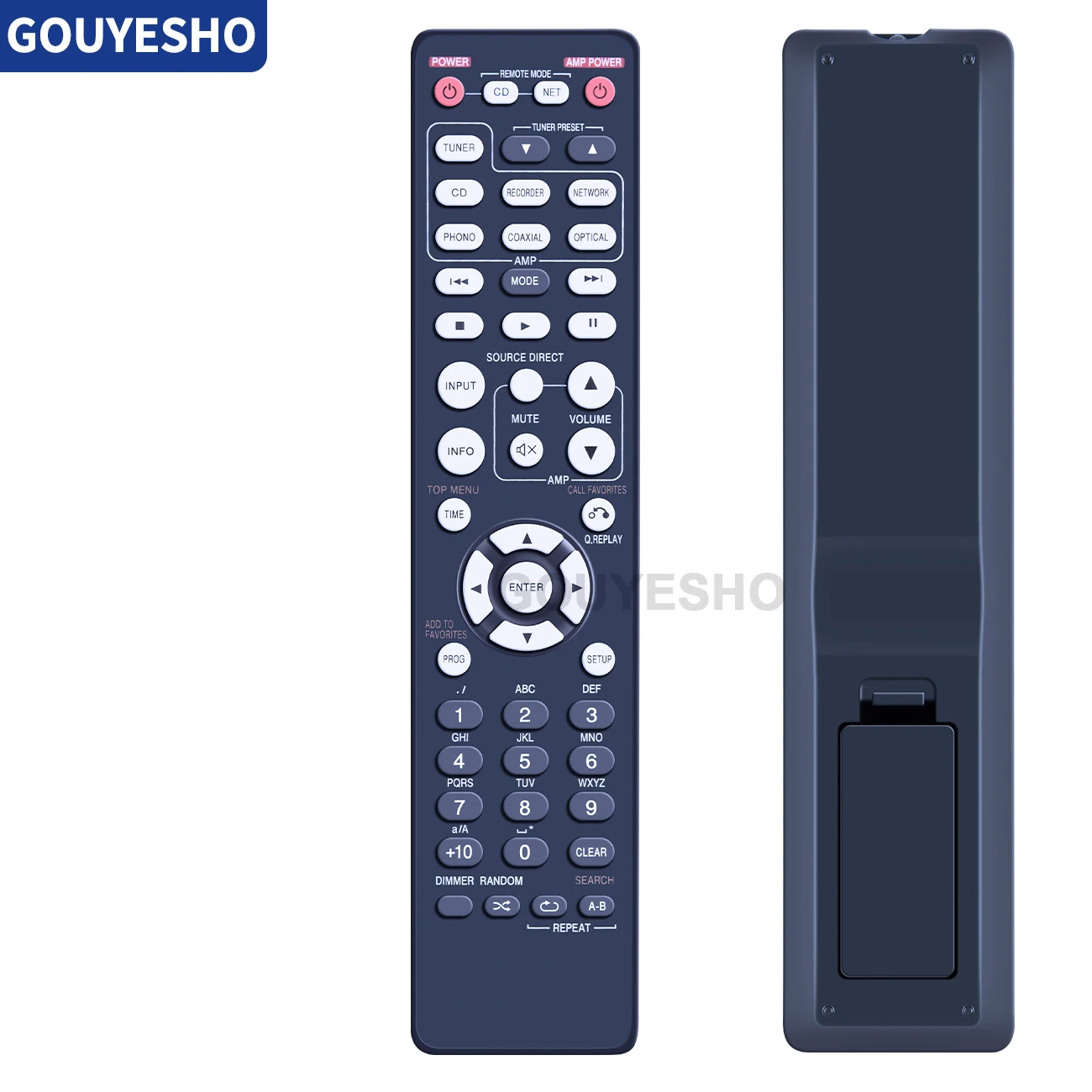 New Remote Control for Marantz RC003PMCD CD6006 CD-6006 RC002PMCD CD5005 Hi-Fi Compact Disc SACD CD Player