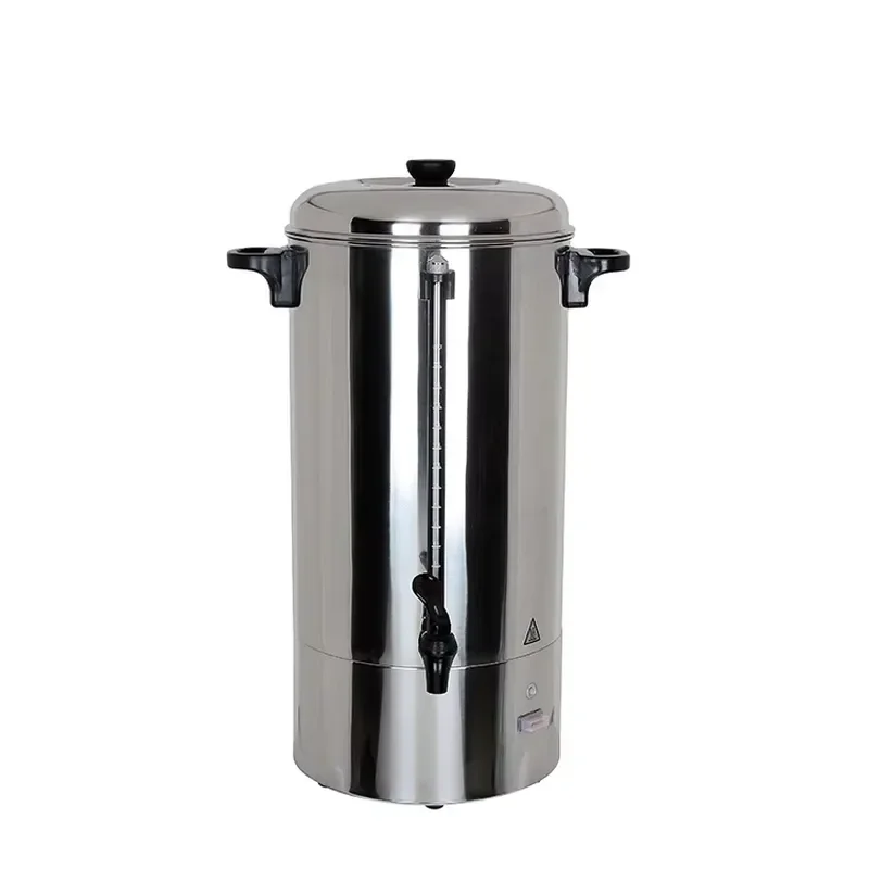 Commercial Stainless Steel Coffee Urn Boiler Electric Water Heater for Hotel Restaurant Catering Service Large Capacity