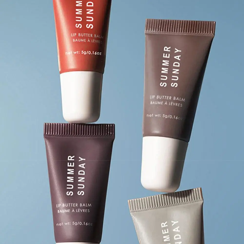 Summer Fridays 3D Hydration Mirror Lip Gloss 4-Color Set Locks In Moisture Moisturizes Fragrance Lip Balm Lightly Controls Oil