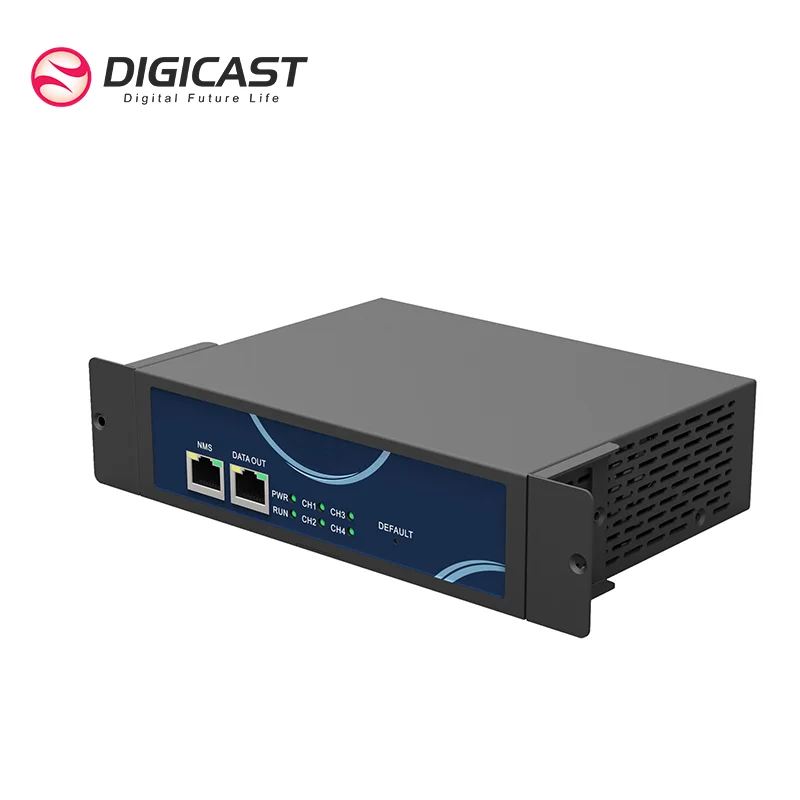DMB-90E MINI Broadcast  Headend FTA DVB-TT2 to IP Gateway 128 SPTS 4 MPTS UDP RTP OUT