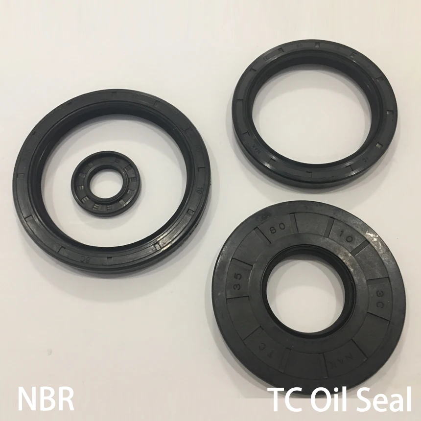 

42*62*6/7/8/9/10/12 42x62x6/7/8/9/10/12 Black Nitrile Rubber NBR Double Lip Spring TC Ring Gasket Radial Shaft Skeleton Oil Seal