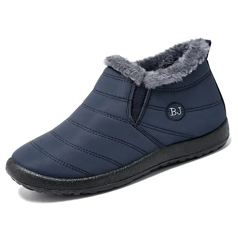 Cotton shoes men winter thickening and cashmere warm 50 years old father grandpa Beijing cotton