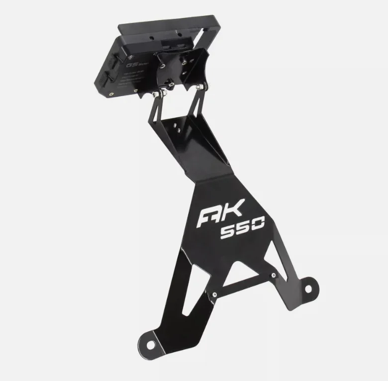 2024 NEW VERISON motocycle Front Mid Navigation Bracket GPS Mobile Phone Holder Navigation Holder For Kymco AK550 AK 550