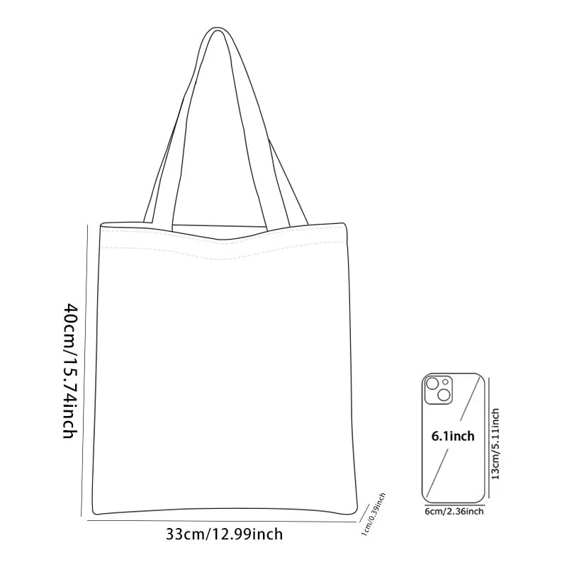 حقيبة يد كاجوال مطبوعة بنمط حمار، حقيبة ظهر عصرية قابلة لإعادة الاستخدام، حقيبة يد متعددة الوظائف، حقيبة تسوق قماشية