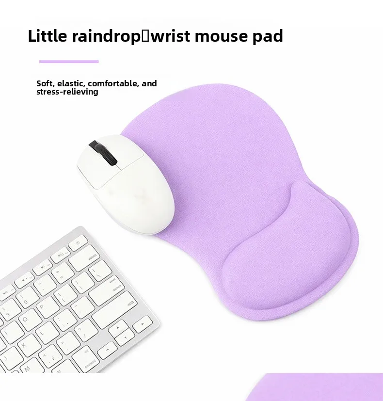 Gradient Silikon Handgelenkauflage Mauspad Ergonomische Schreibtischunterlage für Büro und Gaming 40+ Farbmuster Inklusive Individualisierung – Detail 2
