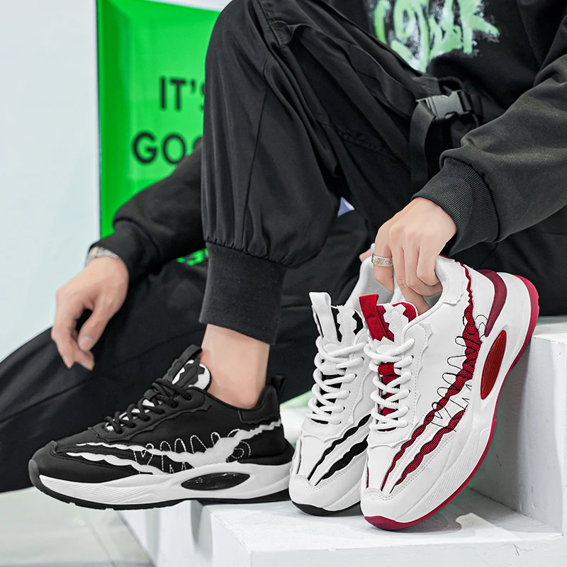 أحذية Agan الرجالية الجديدة للخريف - أحذية رياضية أنيقة كاجوال خفيفة الوزن قابلة للتنفس ومضادة للانزلاق ومقاومة للاهتراء #6